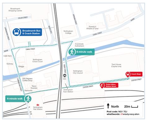 national express nottingham bus stops.